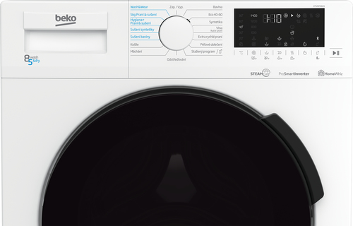 Beko HTV8716X1 washer dryer Freestanding Front-load White – image 3