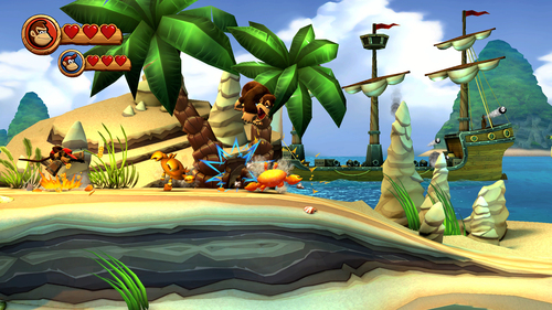 Donkey Kong Country Returns HD Nintendo Switch, afbeelding 2