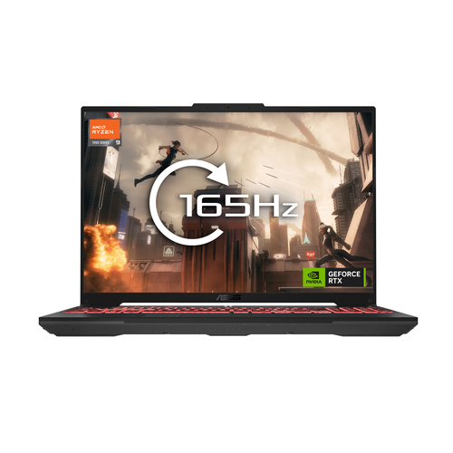 ASUS TUF Gaming A16 FA607PI-QT008W AMD Ryzen™ 9 7845HX Ноутбук 40,6 cm (16") Quad HD+ 16 GB DDR5-SDRAM 1 TB Твердотельный накопитель (SSD) NVIDIA GeForce RTX 4070 Wi-Fi 6 (802.11ax) Windows 11 Home Серый