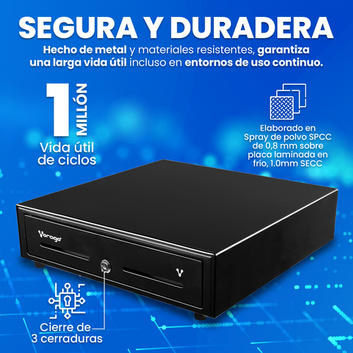 Cajon de dinero VORAGO CD-100