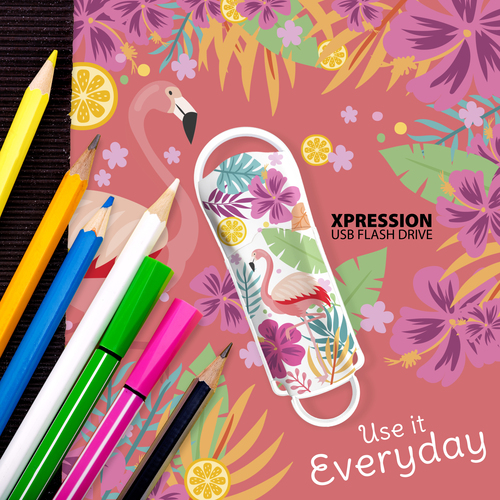 Integral 128GB USB3.0 DRIVE XPRESSION FLAMINGO – image 6
