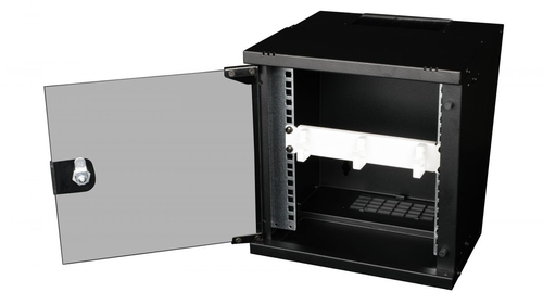 Equip 10" Kabelgoot met Ringeinsatz, 1U grijs, afbeelding 4