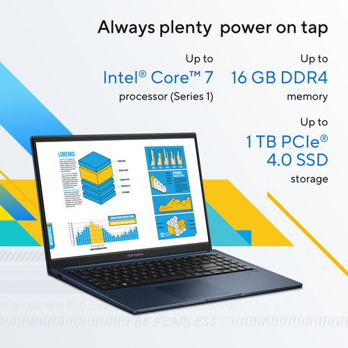 ASUS Vivobook 15 X1504VA-BQ4263W Intel Core 5 120U Laptop 39.6 cm (15.6") Full HD 16 GB DDR5-SDRAM 512 GB SSD Wi-Fi 6 (802.11ax) Windows 11 Home Blue AZERTY Bel – image 9