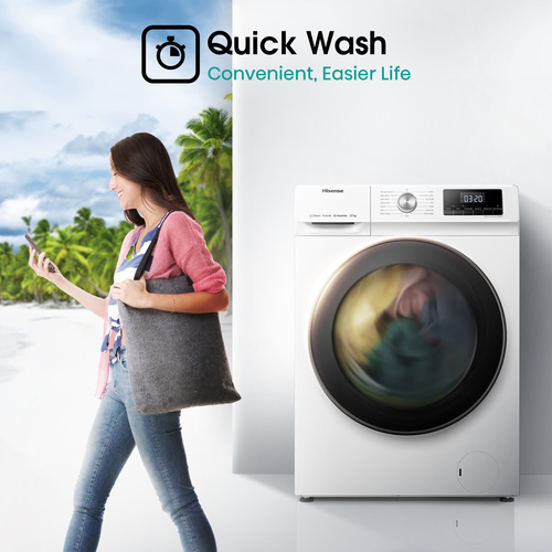 Hisense WFQA1214EVJM washing machine Front-load – image 2