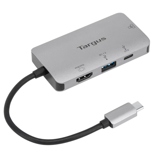 Targus DOCK418EUZ док-станция для ноутбука Проводная USB 3.2 Gen 1 (3.1 Gen 1) Type-C Серый