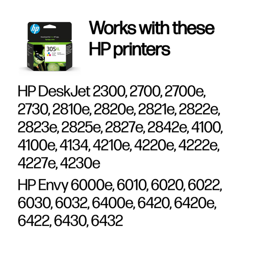 HP 305XL Original Ink Cartridge High Yield Tri-color 3YM63AE - image 2