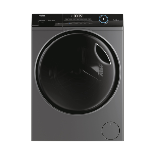 Haier HWD80-B14959S8U1-UK washer dryer Freestanding Front-load Grey – image 1