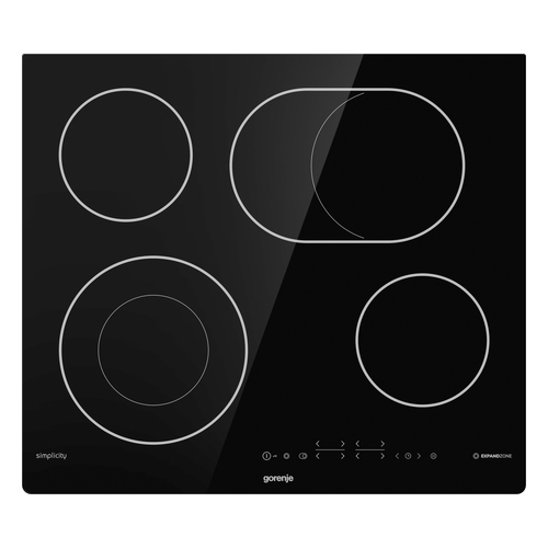 Gorenje ECT643SYB Black Built-in Ceramic hob 4 zone(s) – image 1