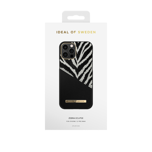 iDeal of Sweden Atelier Case iPhone 12 PRO MAX Zebra Eclipse