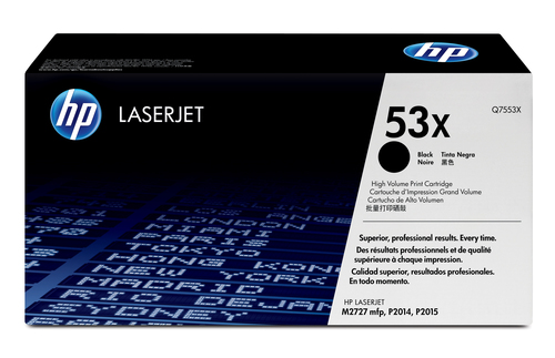 Original HP 53X Black Toner Cartridge (Q7553X) - image 1