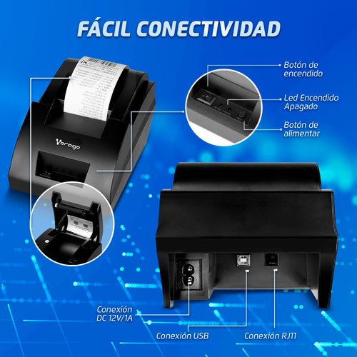 Impresora POS VORAGO MNP-158