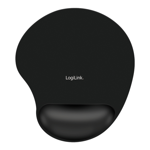muispad LogiLink met Gel-Polssteun Silicon zwart, afbeelding 2