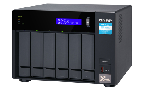 QNAP TVS-672X NAS Tower Intel® Core™ i3 – image 5