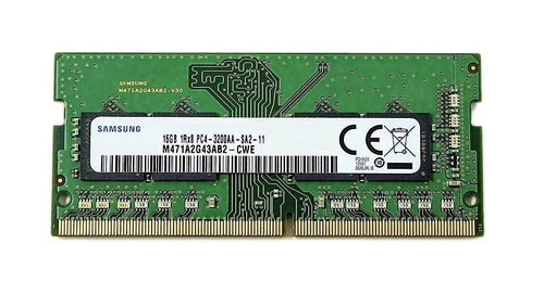 Samsung M471A2G43AB2-CWE 16GB DDR4 3200MHz PC4-25600 SODIMM модуль памяти 1 x 16 GB 3200 MT/s 260-pin SO-DIMM