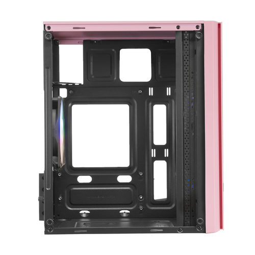 Mars Gaming MC300P Micro ATX Tempered Glass PC Case 3xFRGB Fan Pink – image 5
