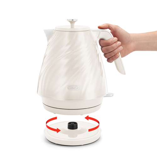 Delonghi De'Longhi Ballerina Seta KBDS3001.CR Kettle - Cream - image 6