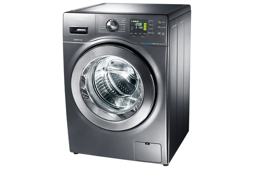 Samsung WD806U4SAGD/EU washer dryer Freestanding Front-load Chrome – image 3