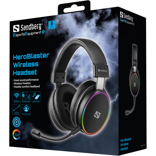Sandberg HeroBlaster Wireless Headset – image 6