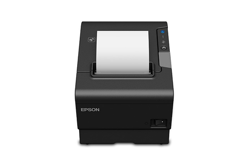 C31CE94061 Epson OmniLink TM-T88VI - Impresora de recibos - línea térmica - Rollo 795 cm - 180 ppp - hasta 350 mm/segundo - USB LAN serial - cortador - negro