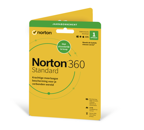 AV Norton Empowered 360 Standard 10GB -1U/1D/1J Retail