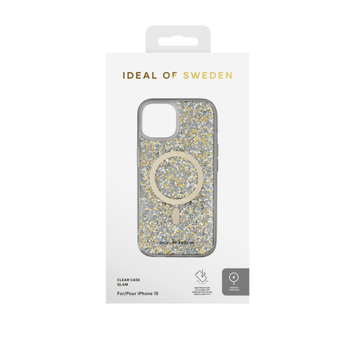 iDeal of Sweden Clear Case MagSafe iPhone 13 / 14 / 15 / 16e Glam – image 1