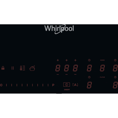 Whirlpool WVH 92 K/1 Inductie kookplaat met afzuiging Zwart, afbeelding 3