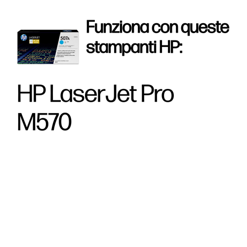 HP 507A – Toner ciano originale