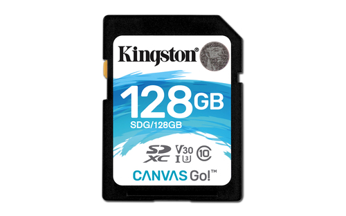 Kingston Canvas Go! 128GB SDXC - SDG/128GB