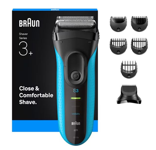 Braun 735483 Сеточная бритва Триммер Черный, Синий