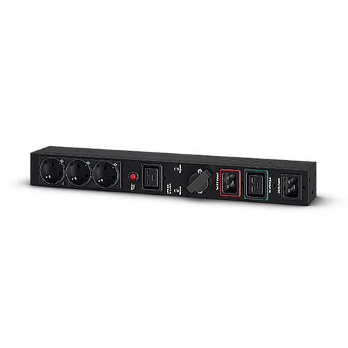 CyberPower Maintenance Bypass PDU MBP20HVDE3 Strømfordelingsenhed 4-stik 16A Sort