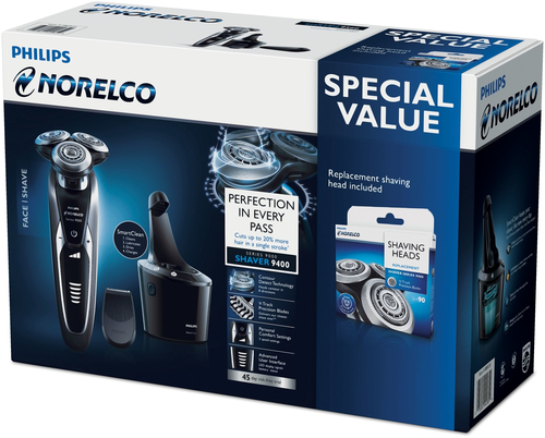 Philips Norelco SHAVER Series 9000 S9321/88 men's shaver Trimmer Black, Grey – image 2
