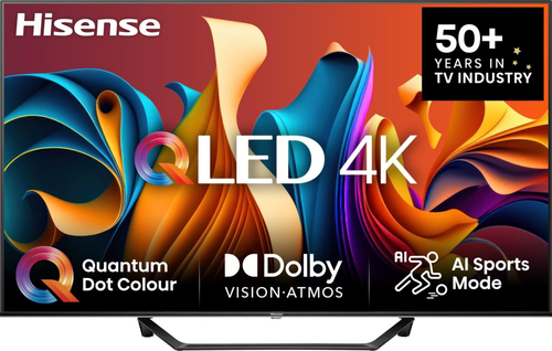 Hisense 55A79NQ 139,7 cm (55") 4K Ultra HD Smart TV Wi-Fi Черный 350 cd/m²