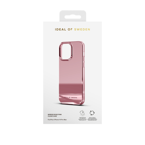 iDeal of Sweden Mirror Case iPhone 14 Pro Max Mirror Rose Pink – image 4