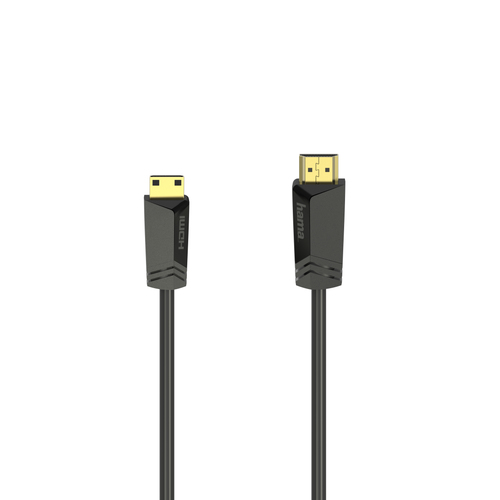 Hama 00205015 HDMI кабель 1,5 m HDMI Тип A (Стандарт) HDMI Type C (Mini) Черный