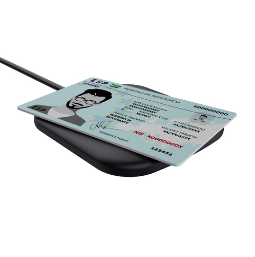 Trust Ceto Contactloze Smartcard-lezer kaartlezer, afbeelding 2