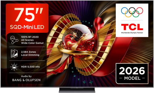 TCL 75C8L - 75 SQD Mini-LED (2026), afbeelding 2