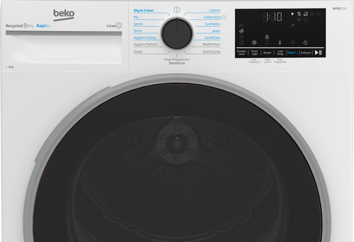 Beko B3T49241RW 9kg Heat Pump Tumble Dryer with RapiDryTM Technology – image 4