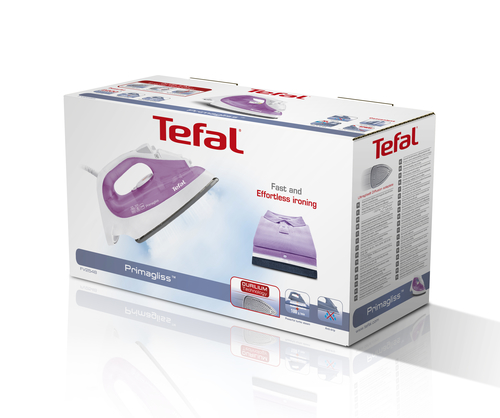Tefal Prima FV2548 iron Dry & Steam iron Durilium soleplate – image 4