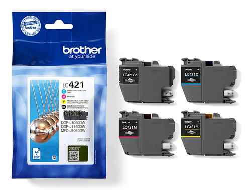 Brother LC421 Inkjet Cartridge Cmy LC421VAL - image 4