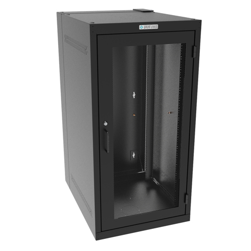 Vertiv GL48WDM-B-00 rack cabinet 25U Wall mounted rack Black