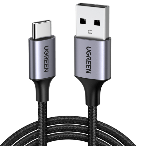 Ugreen USB 2.0 USB Type-C kabel 3m Sort