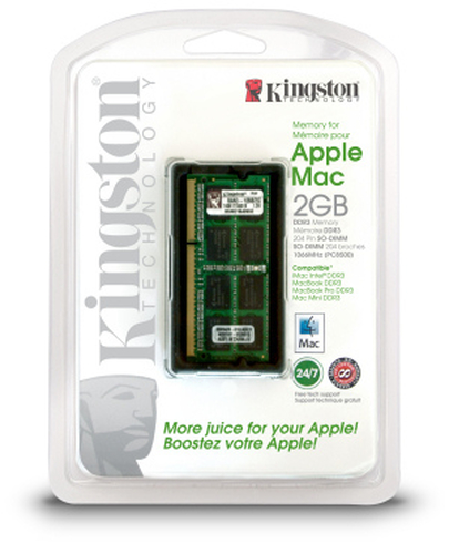 Kingston Technology 2GB DDR3 1066 MHz