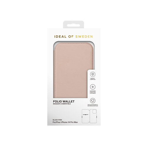 iDeal of Sweden Folio MagSafe Wallet iPhone 14 Pro Max Blush Pink – image 4