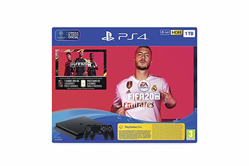 Sony Interactive Entertainment PlayStation 4 + Dualshock 4 + FIFA 20 + Voucher