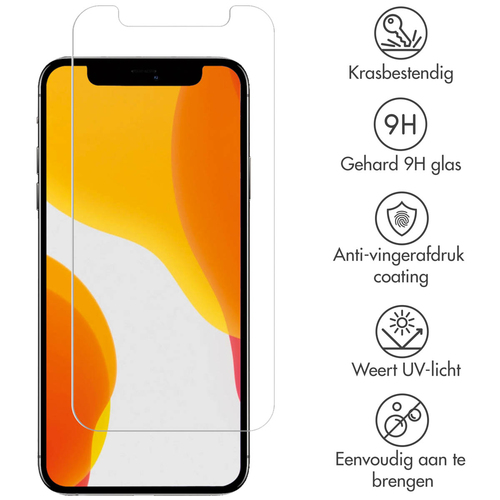 Selencia Gehard Glas Screenprotector - iPhone 12 Mini, afbeelding 2