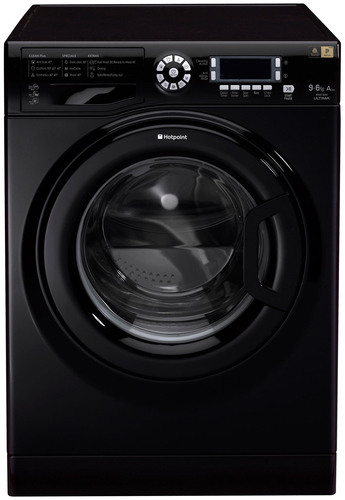 Hotpoint WDUD9640K washer dryer Freestanding Front-load Black