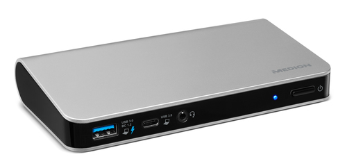 MEDION E89017 Wired USB 3.2 Gen 1 (3.1 Gen 1) Type-C Black, Silver – image 2
