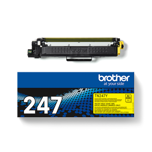 Brother TN-247Y Toner Cartridge High Yield Yellow TN247Y - image 2