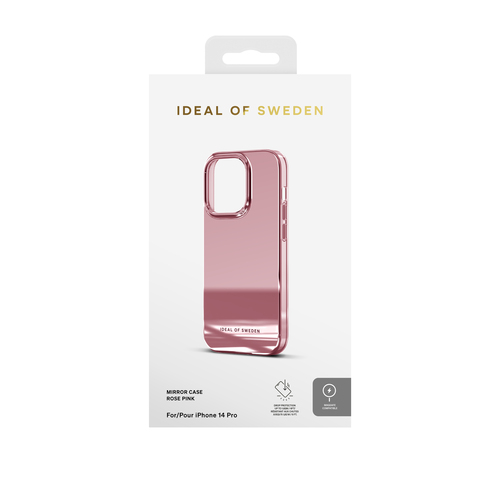 iDeal of Sweden Mirror Case MagSafe iPhone 14 Pro Mirror Rose Pink – image 4