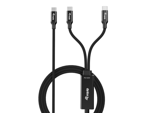 Equip 128895 USB-kabel USB 2.0 1,5 m USB C 2 x USB C Zwart, afbeelding 2